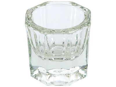 GBSTORE 2 Nail Art Acrylic Liquid Powder Dappen Dish Glass Crystal Cup Glassware Tools