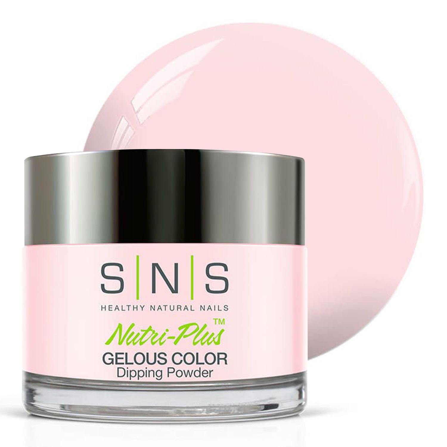 SNS Nail Dip Powder, Gelous Color Dipping Powder - Barely Touch (Natural, Nudes/Pastel, Cream) - Long-Lasting Dip Nail Color Lasts 14 Days - Low-Odor &amp; No UV Lamp Required - 1oz