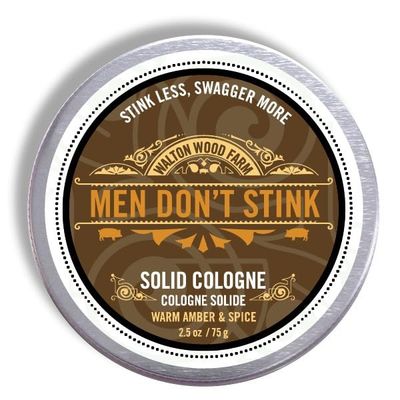 Walton Wood Farm Men Dont Stink Solid Cologne Swagger mode 2.5 oz