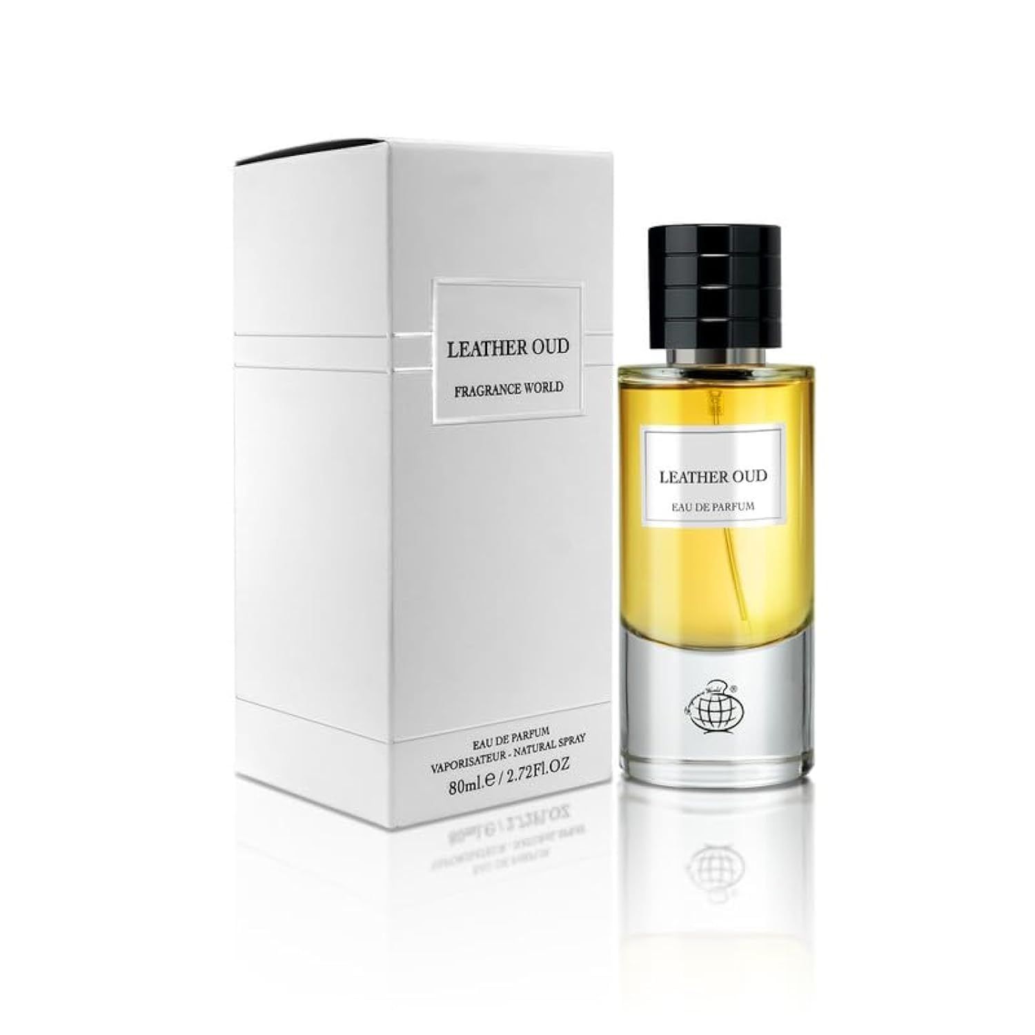 Fragrance World Leather Oud - Eau de Parfum Unisex Perfume, 100ml