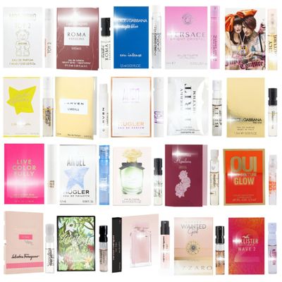 Infinite Scents Perfume Sampler Set for Women - 8 Designer Fragrance Brands