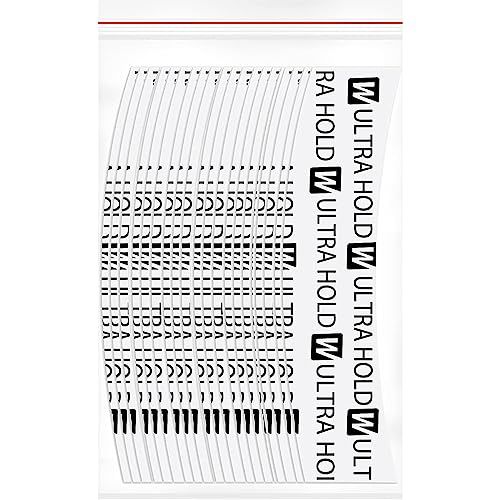 Ultrahold WKR-UHT-C Clear Double Side Adhesive Walker Tape, 2cm Width, 7.5cm Length