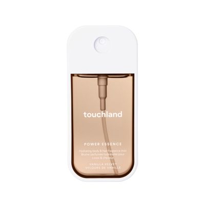 Touchland Power Essence Hydrating Body &amp; Hair Fragrance, Vanilla Velvet, 2 FL. OZ. Travel Size Body Mist