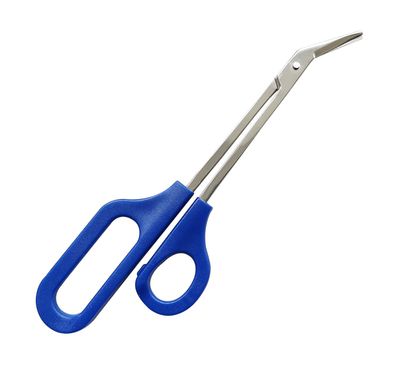 JJHREI 8 Inch Long Handle Toenail Scissors for Thick Nails &amp; Easy Reach Long Handled Toe Nail Clippers for Seniors Women Men