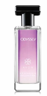 Odyssey Perfume, Classic Collection, Purple Glass Bottle