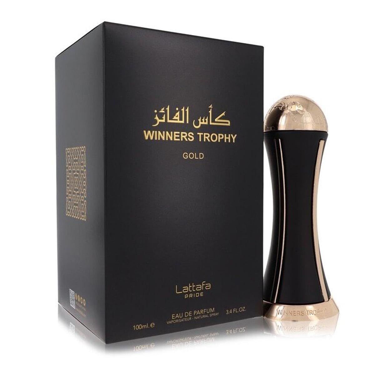 Lattafa Perfumes Al Khas Winners Trophy Gold for Unisex, Eau de Parfum Spray, 3.4 Ounce