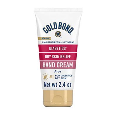 Gold Bond Diabetics Dry Skin Relief Hand Cream, 2.4 oz., With Aloe to Moisturize &amp; Soothe