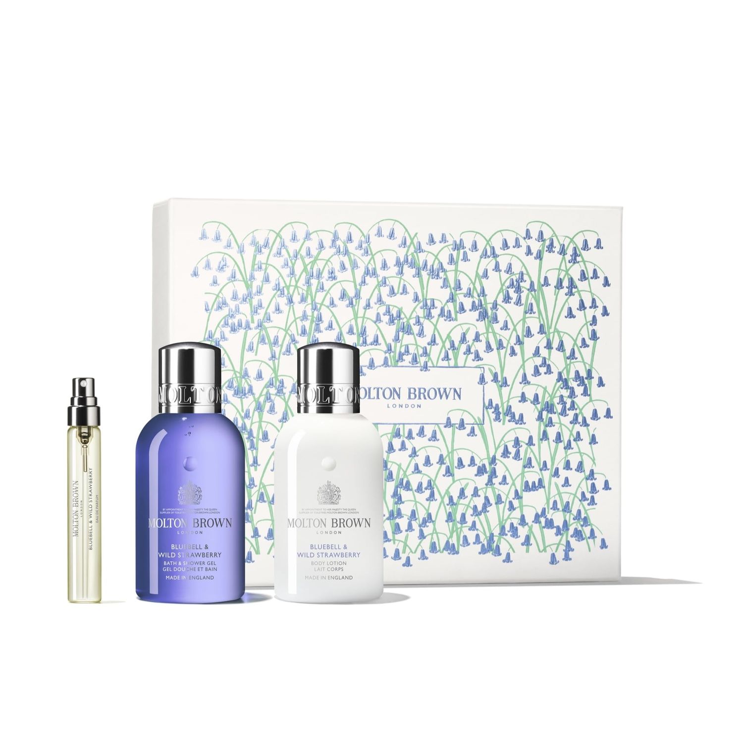 Bluebell &amp; Wild Strawberry Travel Gift Set