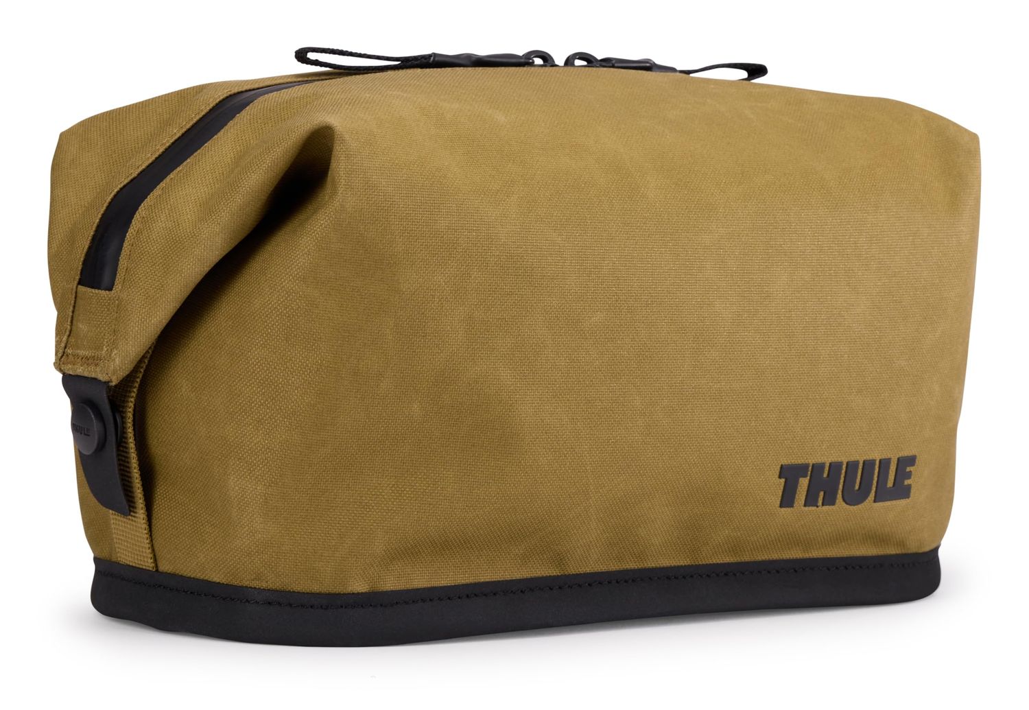 Thule Aion Toiletry Bag - Water-Resistant Bag for toiletries, Makeup and Shaving Essentials - Removable Liquids Bag Included - Easy to Clean - Snap Loop to Easily Hang - Waxed, PFC-Free Fabric