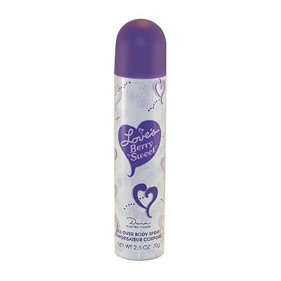Dana Loves Berry Sweet Body Spray for Women, 0.49 Ounce