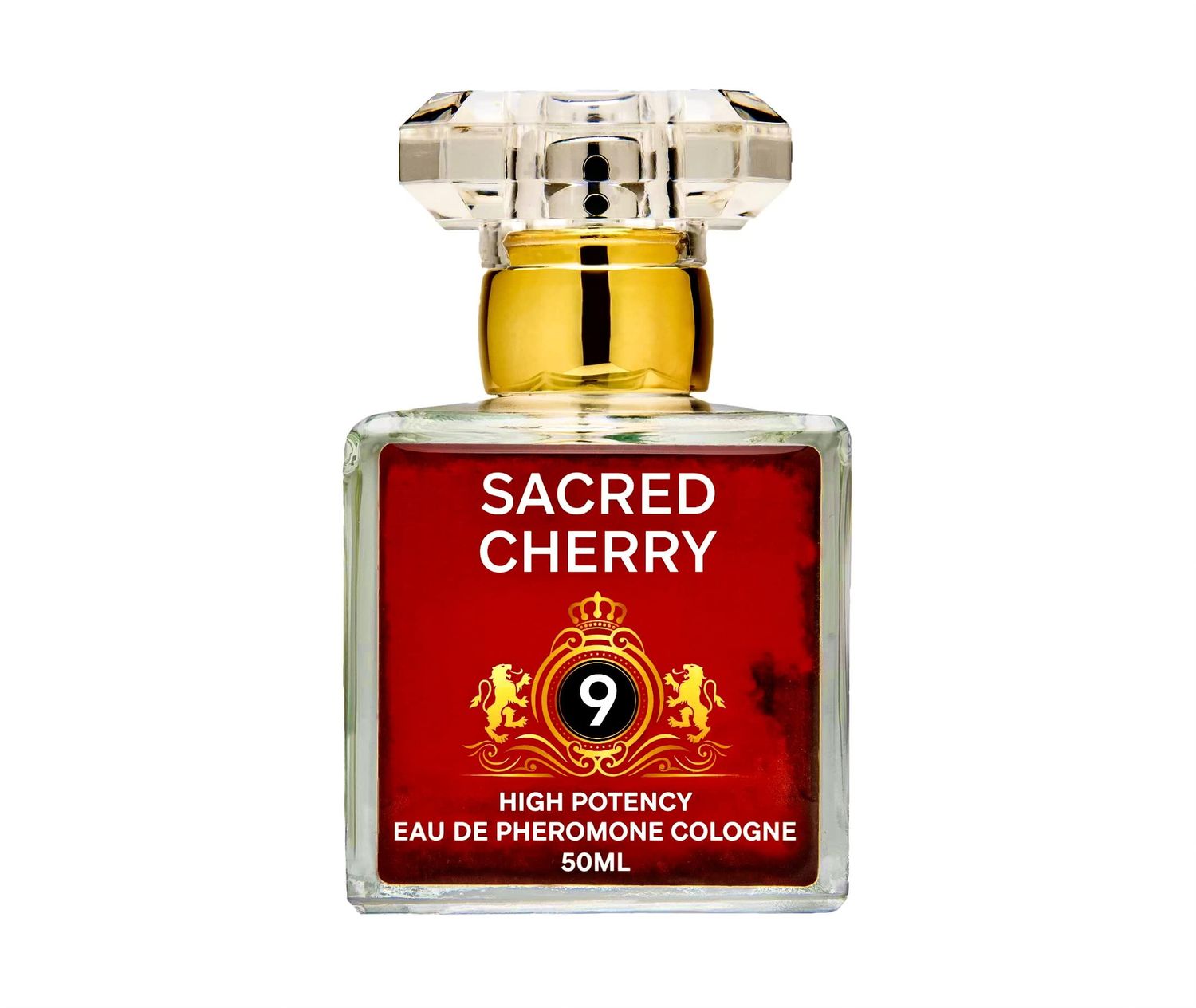 NO 9 BASK Private Collection Black Afghan Espresso &amp; Vanilla High Potency Pheromone Cologne Parfum for Men Increases Attraction and Desire, 50 ML (Sacred Cherry)