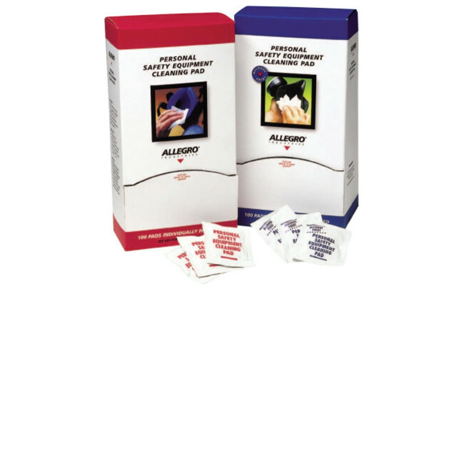 Allegro Industries 3001 Alcohol Free Towelettes, 5 x 8 (Pack of 100)