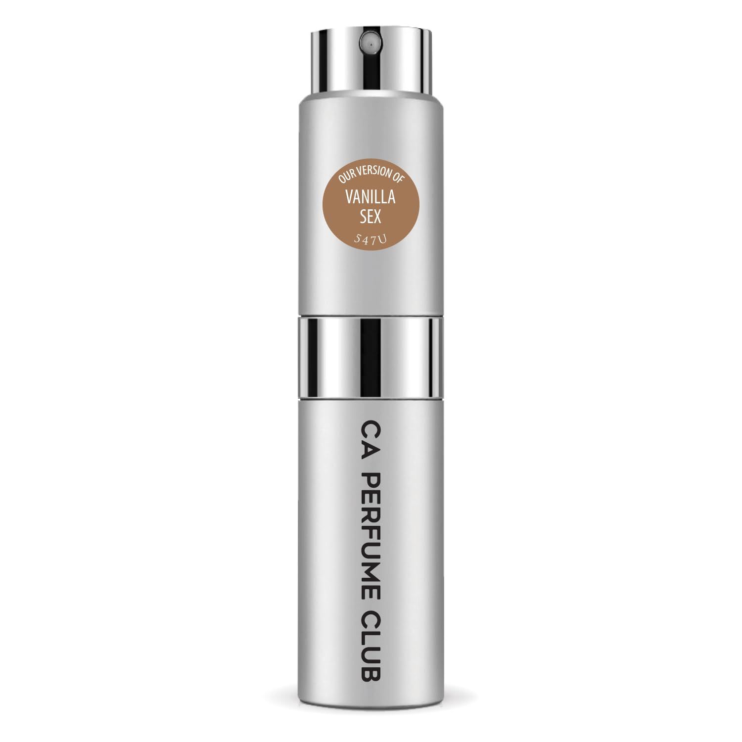 CA Perfume Impression of Vanilla Sex For Women &amp; Men Fragrance Eau de Parfum Spray Refillable Bottle 0.27 Fl Oz/8ml-X1