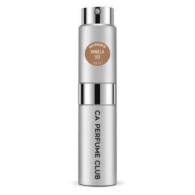 CA Perfume Impression of Vanilla Sex For Women &amp; Men Fragrance Eau de Parfum Spray Refillable Bottle 0.27 Fl Oz/8ml-X1