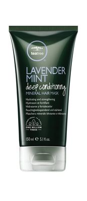 Tea Tree Lavender Mint Deep Conditioning Mineral Hair Mask, Hydrates Strengthens, For Coarse Dry Hair, 5.1 fl. oz.