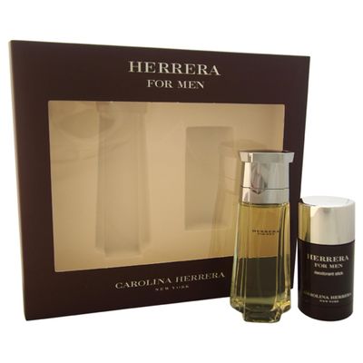 Herrera By Carolina Herrera For Men Edt Spray 3.3 Oz &amp; Deodorant Stick 2.5 Oz