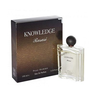 RASASI Knowledge Pour Homme for Men Eau de Parfum Spray, 3.4 Ounce