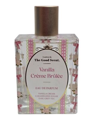 Vanilla Creme Brule Curations by The Good Scent Eau de Parfum for Women, 3,4 FL OZ, 100 ml - Fragance Notes: Sandalwood, Sugar, Caramel, Earl Grey Tea Unboxed