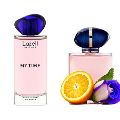 Lazell My Time Perfume for Women I Impression by My Wa.y I Eau De Parfum 3.4 Fl Oz I Flower Woody Oriental Fragrance I European oncentrated Scent Lasts 6-9 Hours