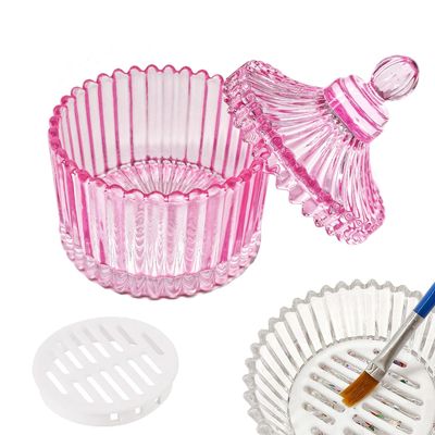 Monomer Dish Dappen Dish for Monomer Large Nail Cup for Nail Monomer Liquid Glass Nail Brushes Cup for Acrylic Liquid Powder Nail Glitter Gel Polish Remover Holder for Nail Salon Nail Art Business