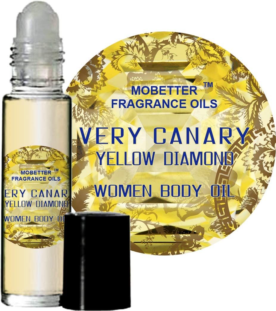 MOBETTER FRAGRANCE OILS Very Canary Yellow Diamond Perfume Fragrance Body Oil for Women