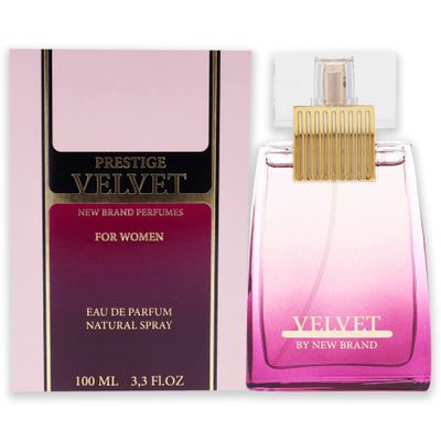 New Brand Perfumes Velvet Women 3.3 oz EDP Spray, (vel1w)