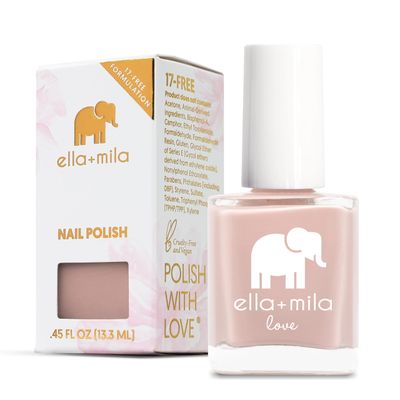 ellamila Professional Nail Polish - Quick Dry Nail Polish - Long-Lasting &amp; Chip Resistant Formula (Love Collection - Pour the Bubbly - 0.45 fl oz)