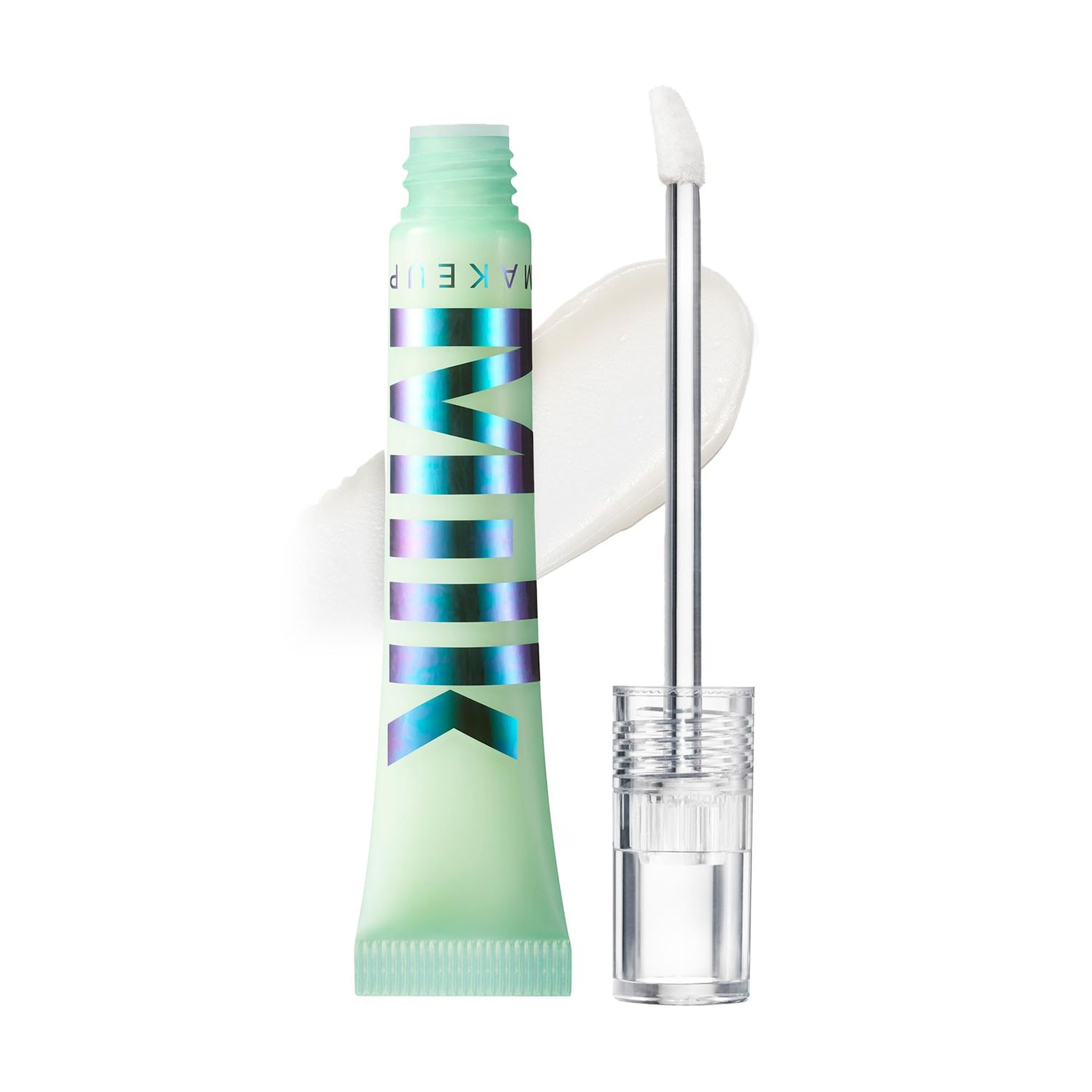 Milk Makeup Hydro Grip Eye Primer with Hyaluronic Acid - Clear Primer for Eyeshadow Undereye Concealer - Grips Makeup, Hydrates Smooths Skin for Crease-Free, Long-Lasting Wear - 0.29 oz