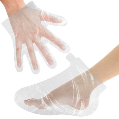 200 Pcs Paraffin Wax Liners for Feet and Hand, Disposable Paraffin Bath Liners Plastic Hand and Foot Bags for Hand &amp; Feet Thermal Hot Wax Therapy SPA Paraffin Wax Machine,Larger and Thicker