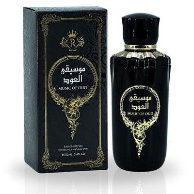 RISALA Music Of Oud EDP Spray 100ML (3.4 OZ) Long Lasting, Luxurious, Original Scents Of Arabia.