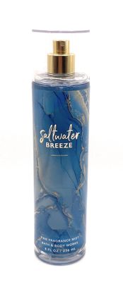Bath &amp; Body Works Saltwater Breeze Fine Fragrance Mist 8 Fluid Ounce Spray (Packaging As Pictured)