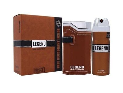 Emper Legend Men Eau De Toilette 100 ml 200 ml Deodorant Combo Gift Set