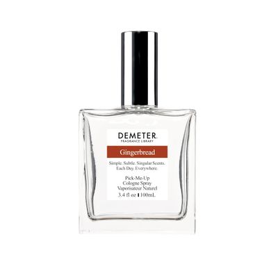 DEMETER Gingerbread 3.4 Oz Cologne Spray, Perfume for Women and Men