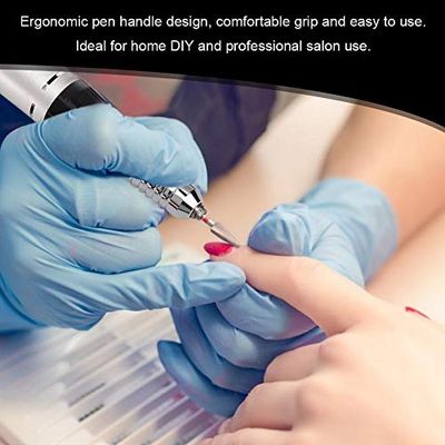 Dioche Replacement Handle for Electric Nail Drill Machine, Electric Nail Art Drill Pen Manicure Nail Files Handpiece Nail Grinding Machine Accessory(Small handle)