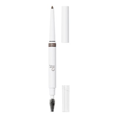 e.l.f. Instant Lift Waterproof Brow Pencil, Long-Lasting Eyebrow Pencil For Grooming &amp; Shaping Brows, Vegan &amp; Cruelty-free, Deep Brown