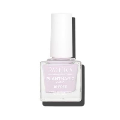 Pacifica Natural Nail Polish - Plant Magic Lilac Purple Nail Polish - Plant Based, Non-Toxic &amp; Clinically Tested - Lasting Colors, Glossy, Chip-Resistant, Clean Beauty, Dermatologist Approved Lilac
