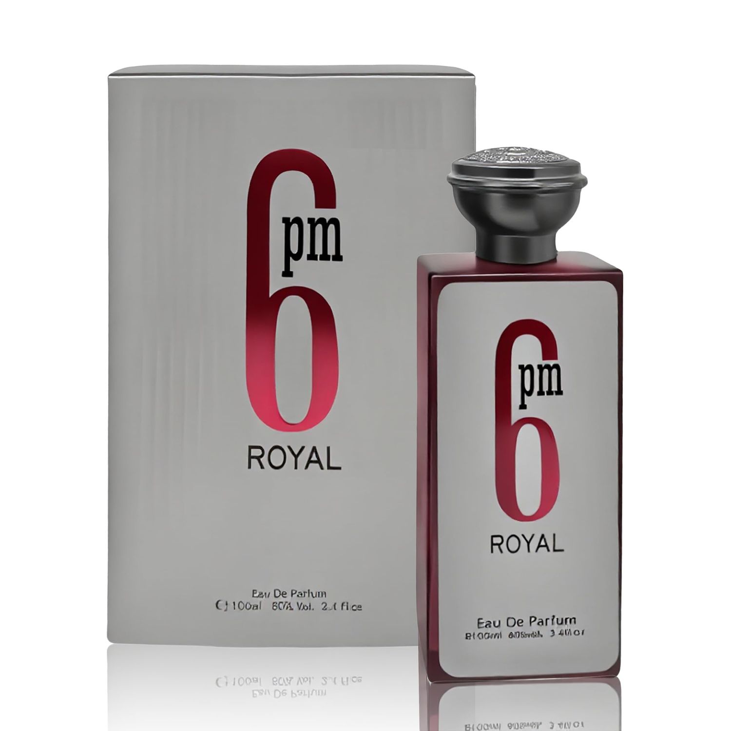 AFLUXE Mens Cologne 6PM Royal Original Natural Spray Eau De Toilette,Noted with Mandarin, Pineapple,Cedarwood,Vanilla,Ambergris &amp; Musk Long-Lasting Scent Perfume for Men Great Gift, 3.4 Fl Oz/100 Ml