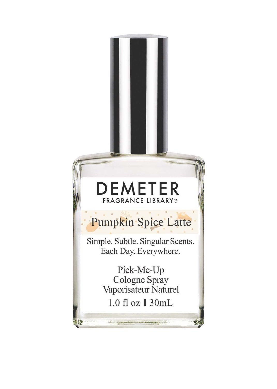 Demeter Pumpkin Spice Latte 1 Oz Cologne Spray, Perfume for Women and Men