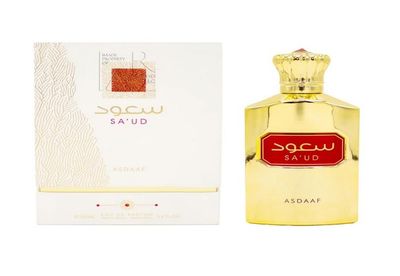 Lattafa Saud Eau De Parfum Spray for Unisex, 3.4 Ounce