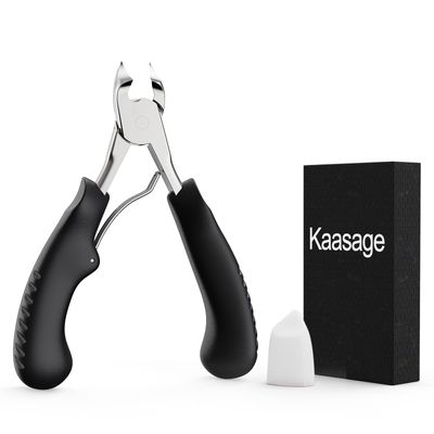 Nail Clippers for Thick &amp; Ingrown Toenails - Sharp Curved Blade &amp; Non-Slip Handle -Toenail Clippers for Men, Women, and Seniors - Professional Heavy-Duty Pedicure Tool Gift