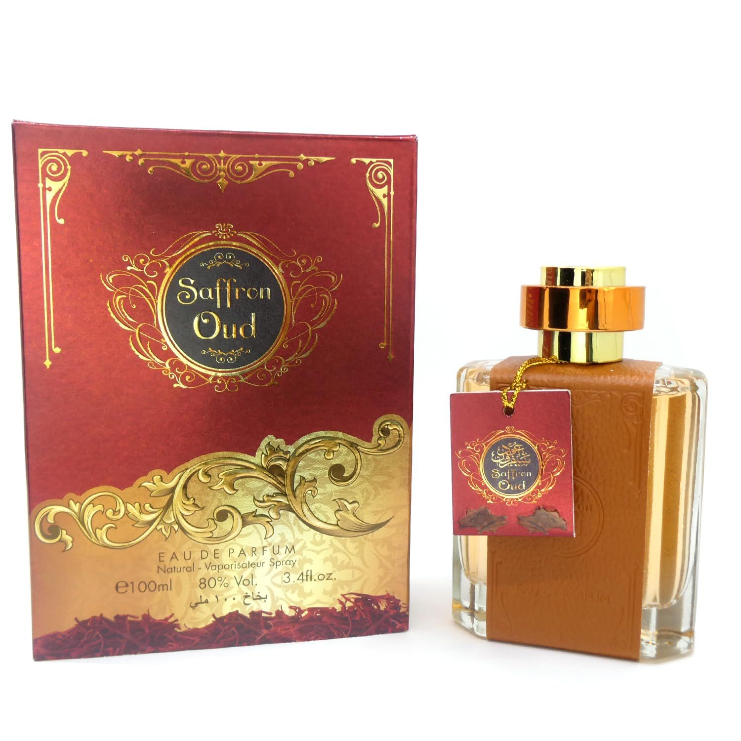 CEROD Saffron Oud for Women 3.4 Oz/Eau De Parfum Natural Spray Vaporizateur
