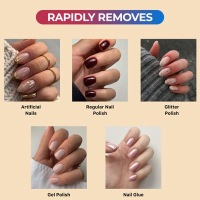 100 Pure Acetone Nail Polish Remover | Professional Quality | Easy To Use | Rapidly Removes Natural, Gel, Acrylic, shellac, and Glitter Nails | 8 Fl oz