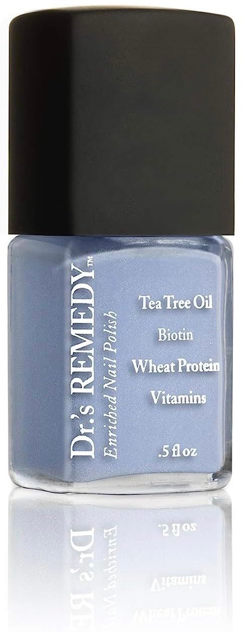 Drs Remedy Enriched Nail Polish: Non Toxic, All Natural, and Organic - Doctor Formulated: Strengthens, Restores, Heals, and Protects 24-Free - PERCEPTIVE Periwinkle