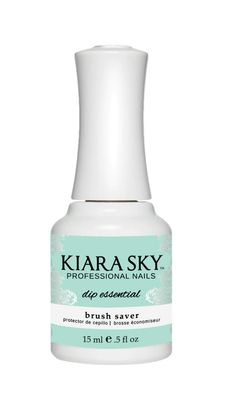KIARA SKY Dip Manicure Nail Liquid Essentials | 0.5 fl oz | Step 6 Brush Saver (cleans brushes)