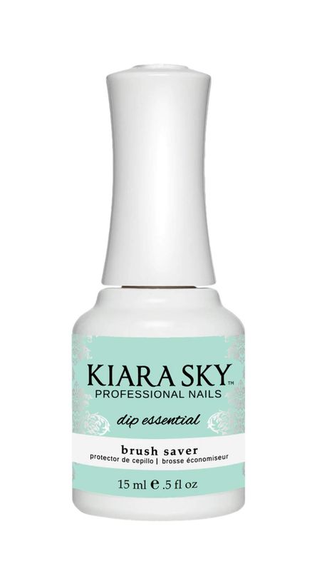 KIARA SKY Dip Manicure Nail Liquid Essentials | 0.5 fl oz | Step 6 Brush Saver (cleans brushes)