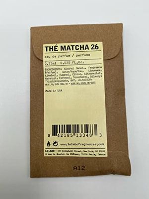 Le Labo THE MATCHA 26 eau de parfum 0.75 ml/0.025 fl oz vial