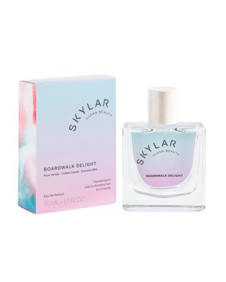 Skylar Boardwalk Delight Eau de Parfum - Hypoallergenic &amp; Clean Perfume for Women &amp; Men, Vegan &amp; Safe for Sensitive Skin - Notes of Cotton Candy, Vanilla &amp; Coconut Milk - 50mL /1.7 Fl oz