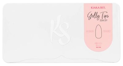 Kiara Sky Soak Off Gelly Tips 500 pieces - Almond Medium