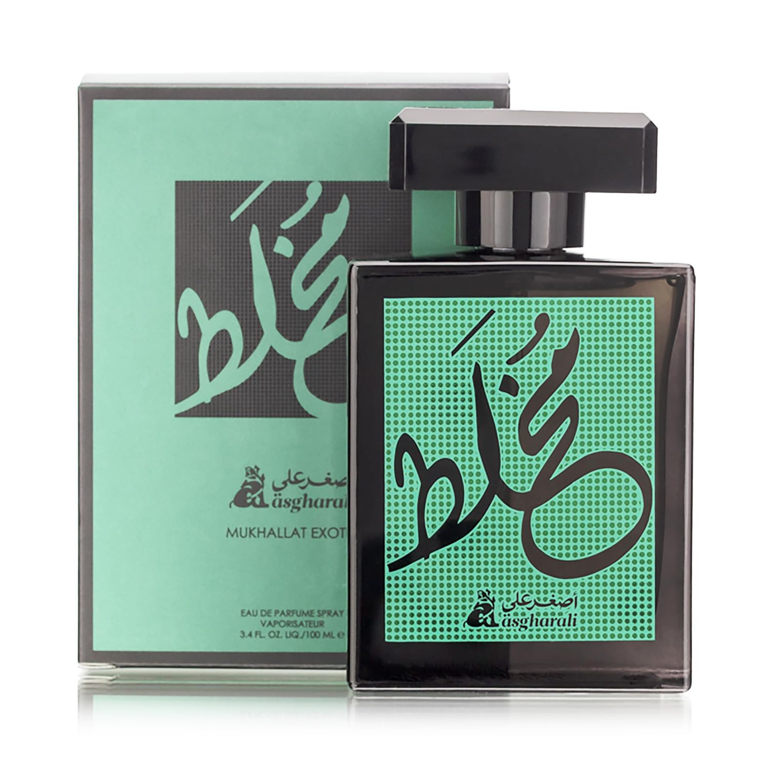 A ASGHARALI Mukhallat Eau De Parfum - Unisex Arabic Fragrance Spray - Woody, Ambery, Floral, Oud Scent - Perfume for Men &amp; Women - Arabic Cologne for Men &amp; Women - 100ml
