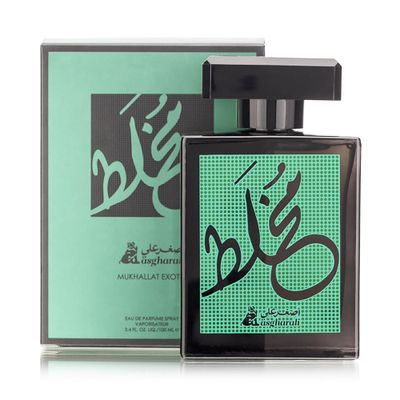 A ASGHARALI Mukhallat Eau De Parfum - Unisex Arabic Fragrance Spray - Woody, Ambery, Floral, Oud Scent - Perfume for Men &amp; Women - Arabic Cologne for Men &amp; Women - 100ml